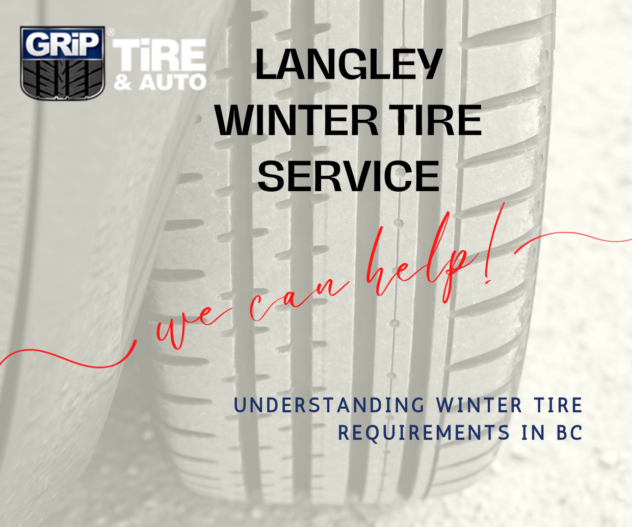 Langley Tire Service Understanding Winter Tire Requirements In Bc